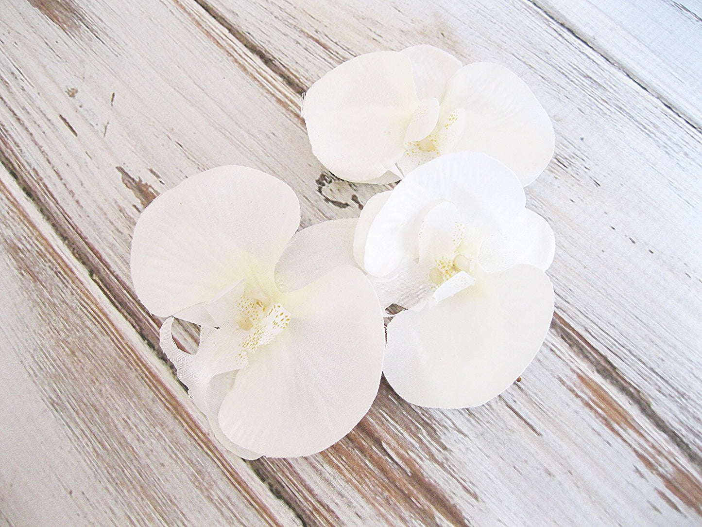 Bridal Orchid Hair Pins