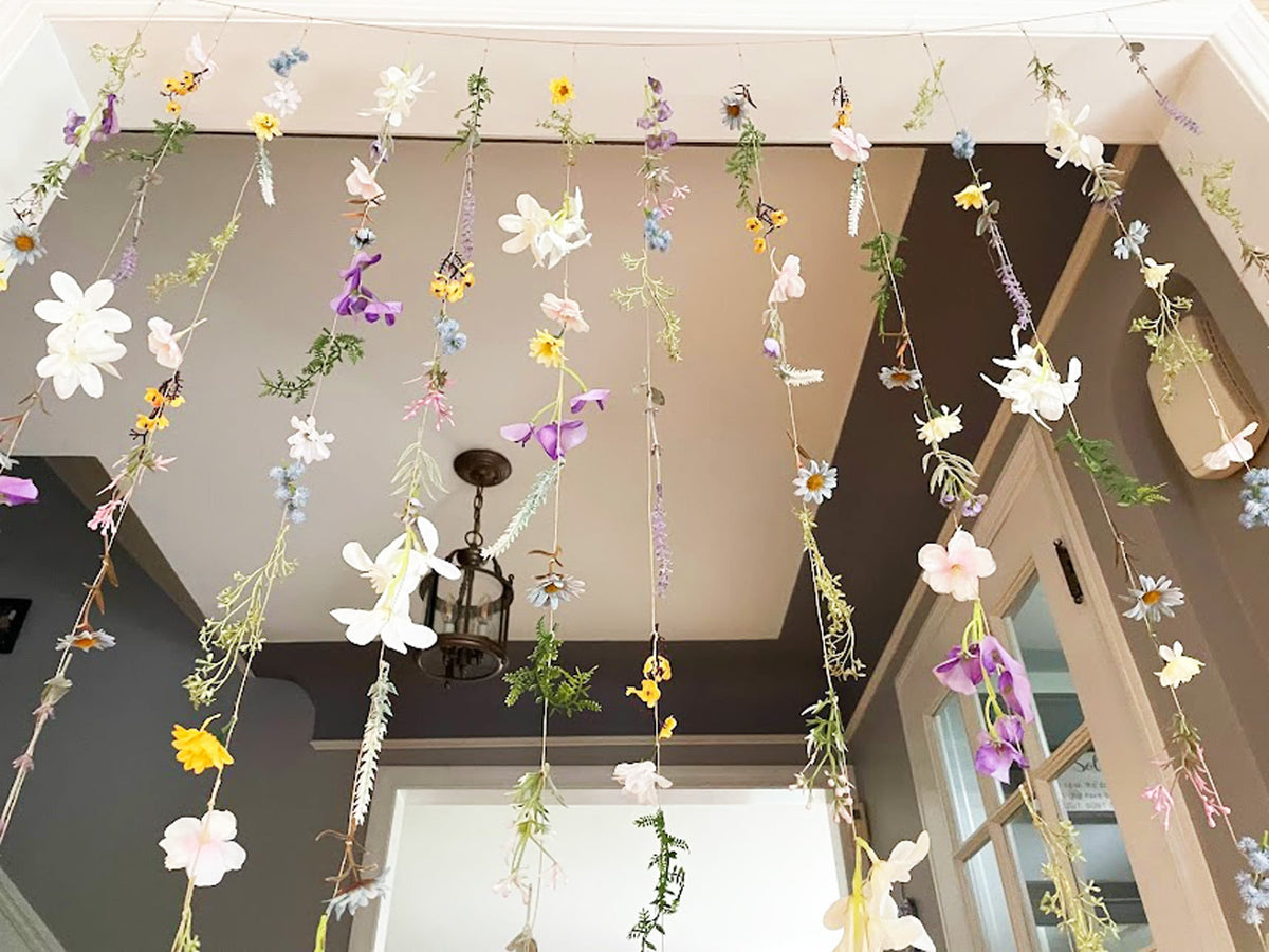 Pastel Wildflower Garland