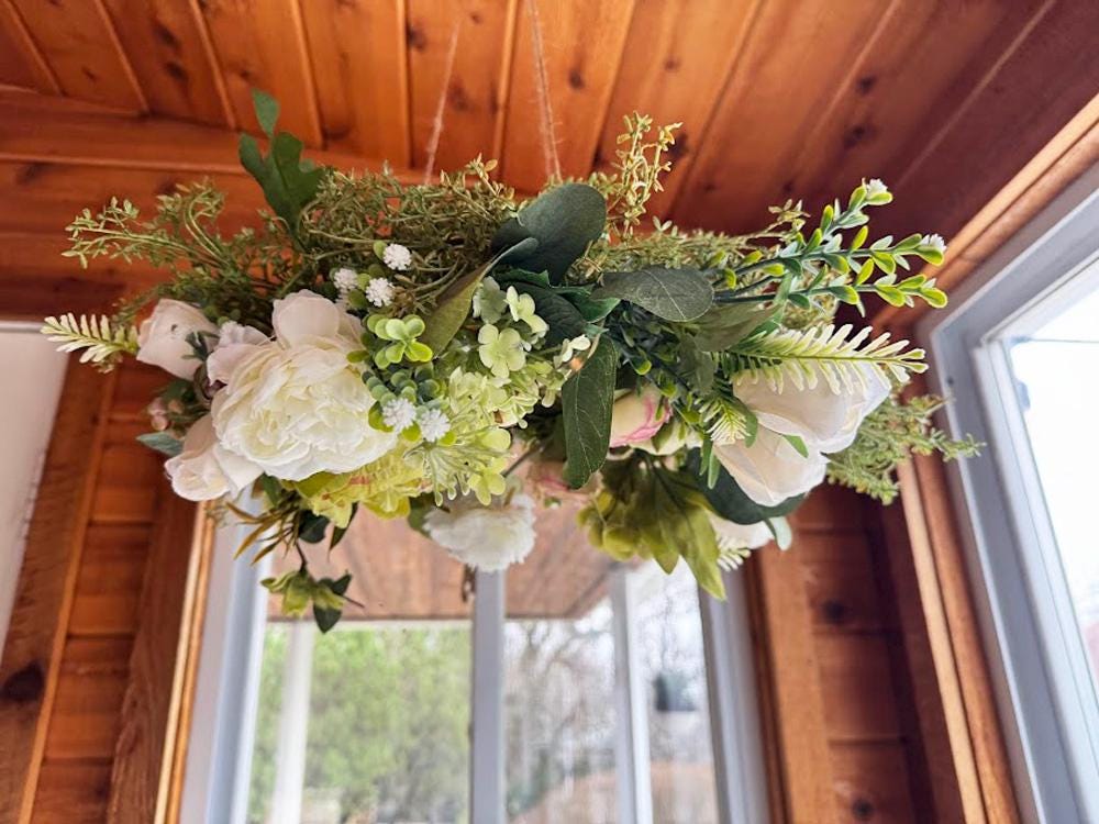 Wedding Floral Chandelier