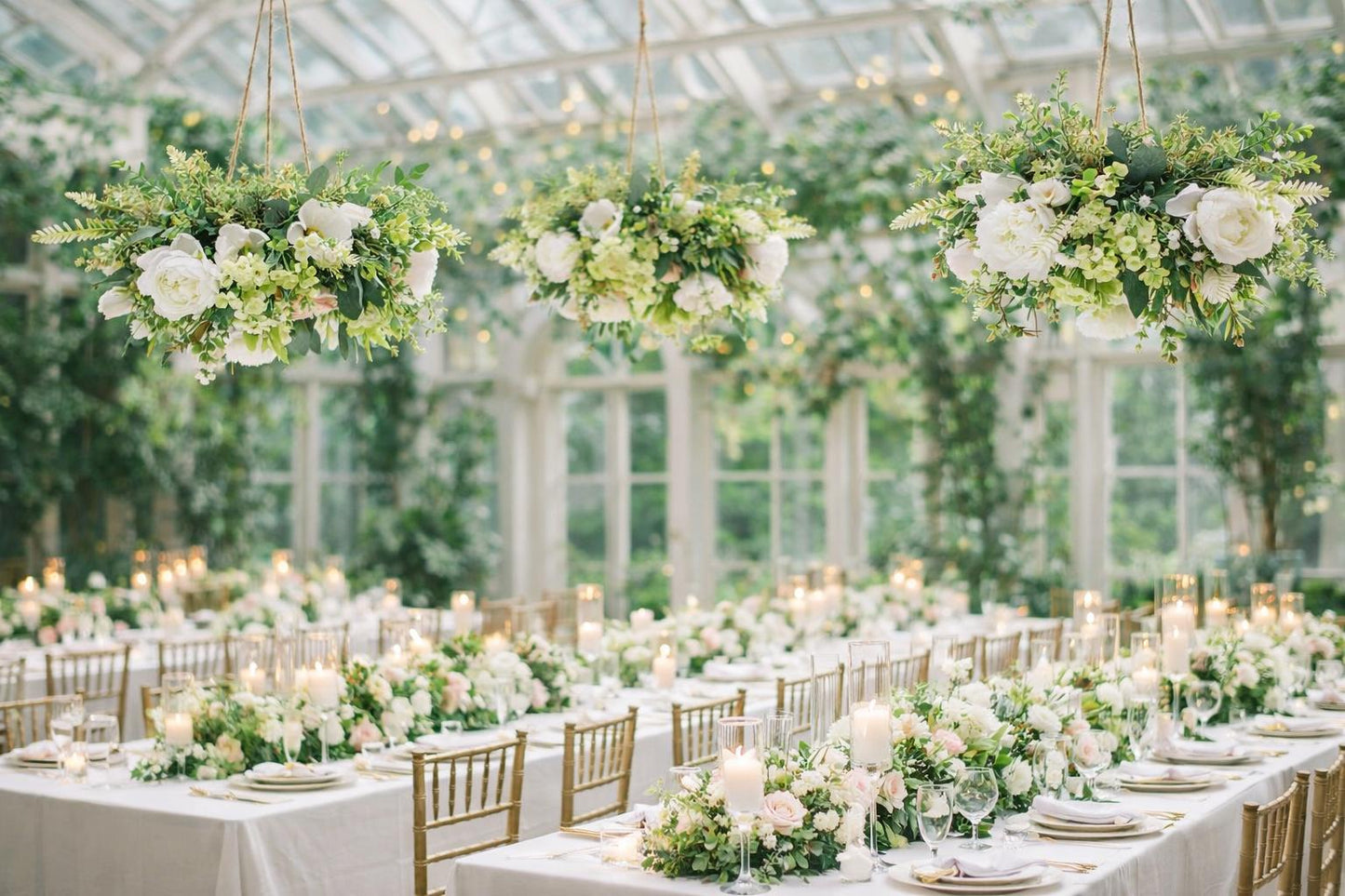 Wedding Floral Chandelier