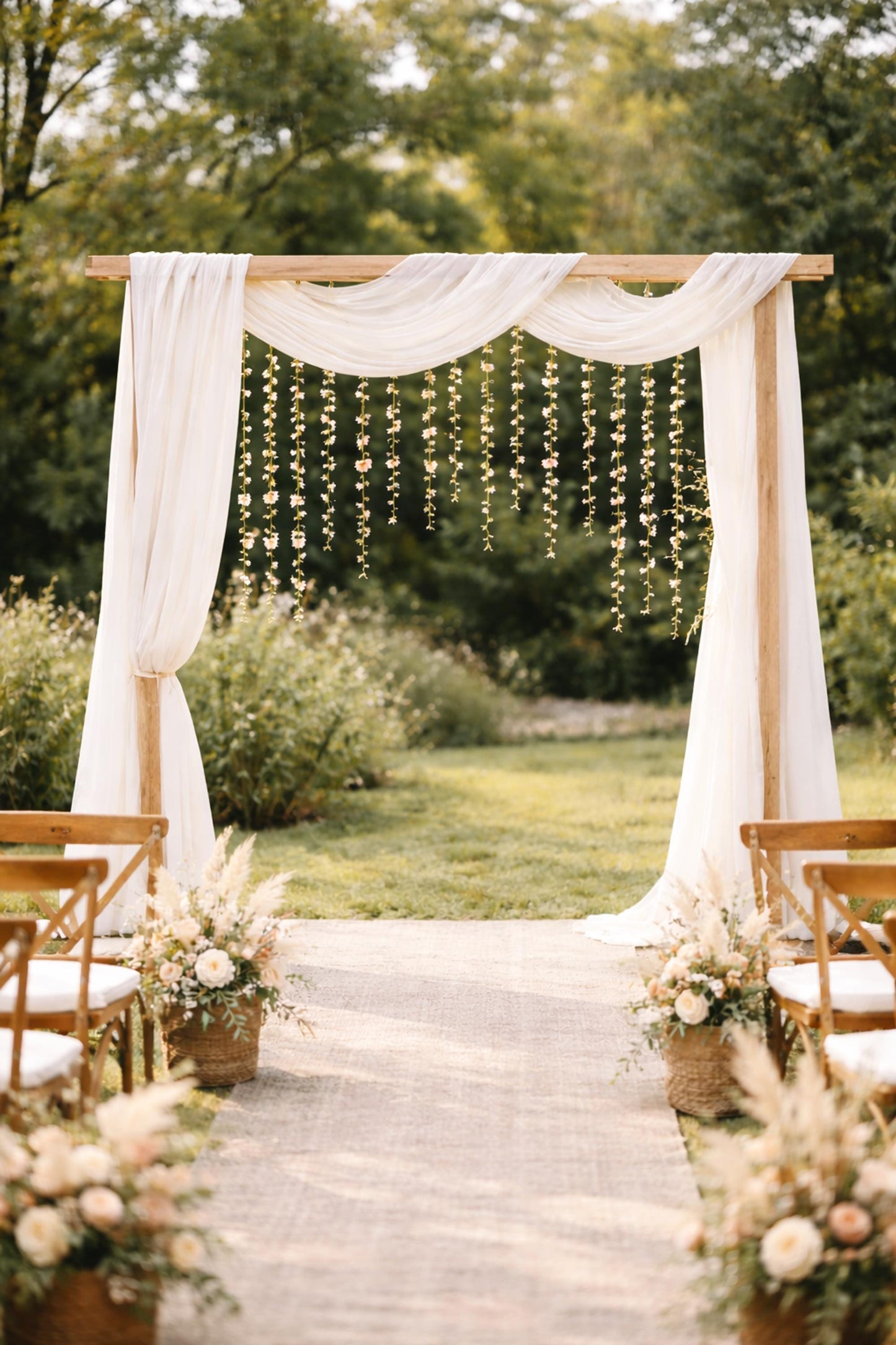 Romantic Wildflower Garland