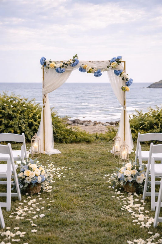 Blue Hydrangea Garland