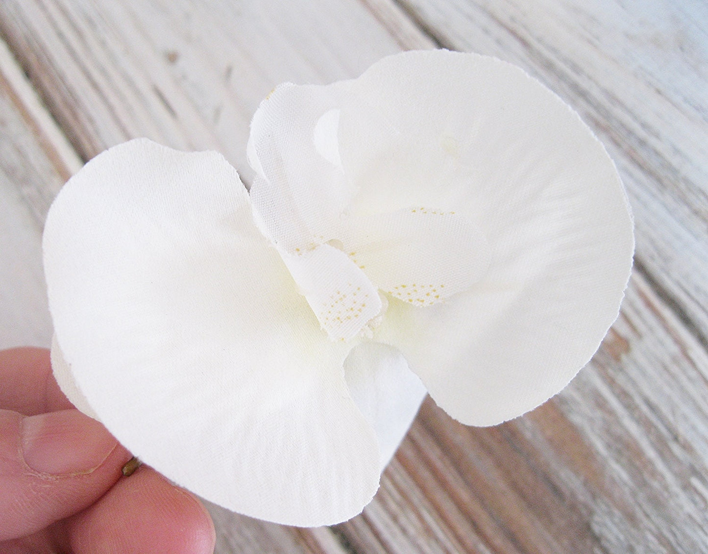 Bridal Orchid Hair Pins