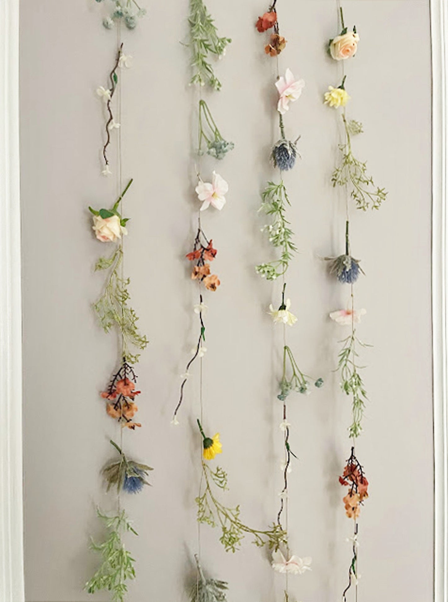 Neutral Floral Garland