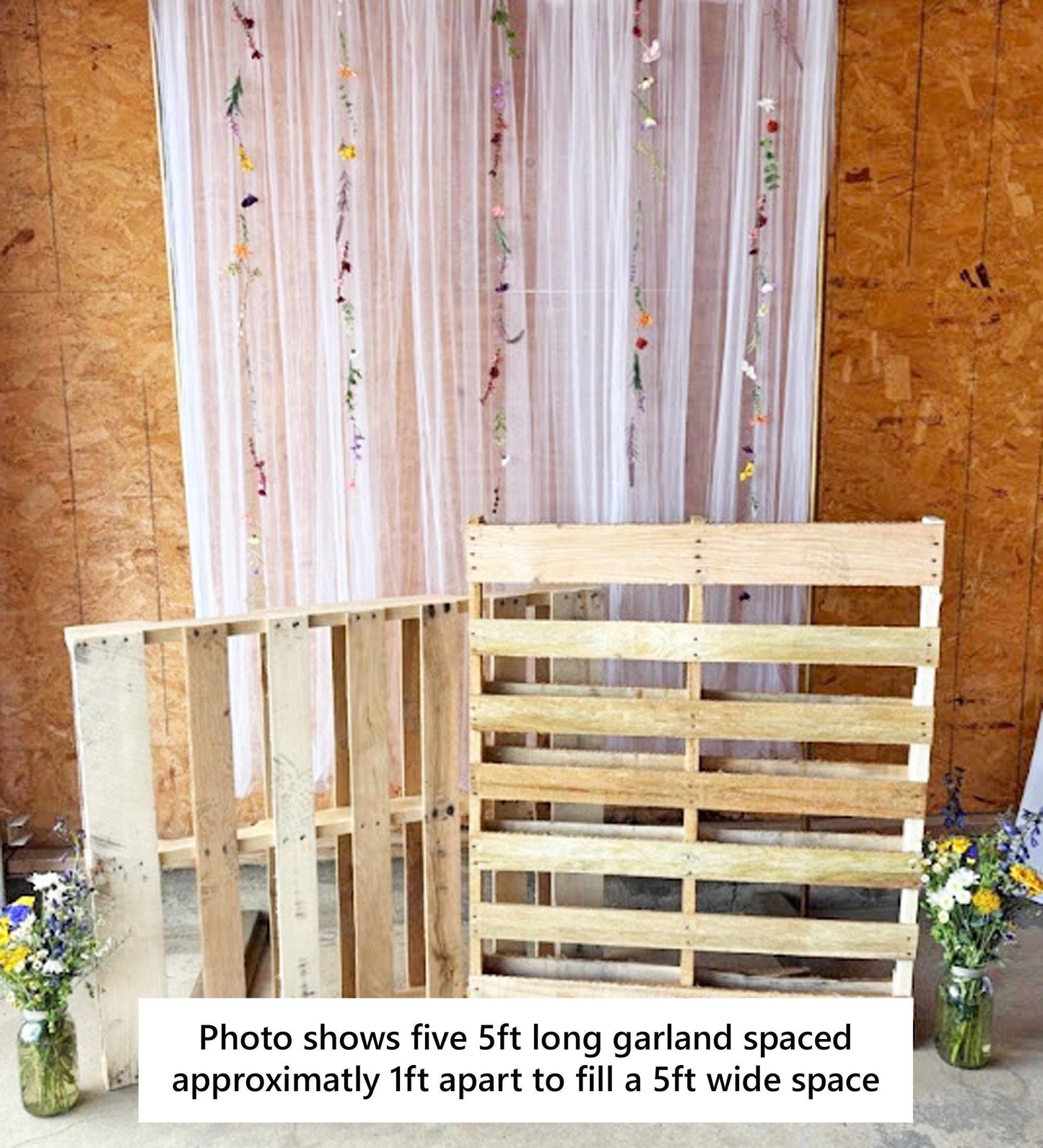 Delicate Wildflower Garland
