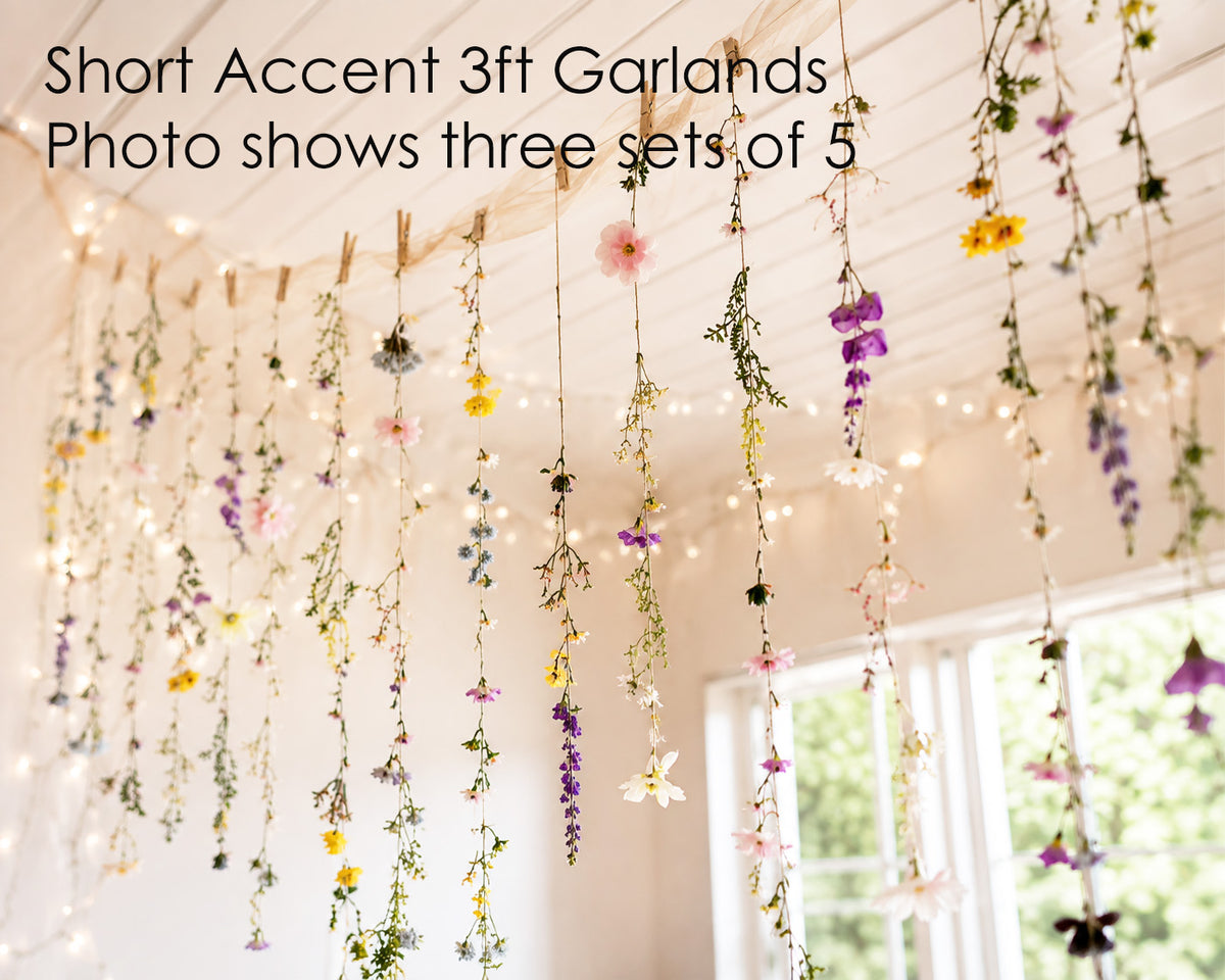 Pastel Wildflower Garland