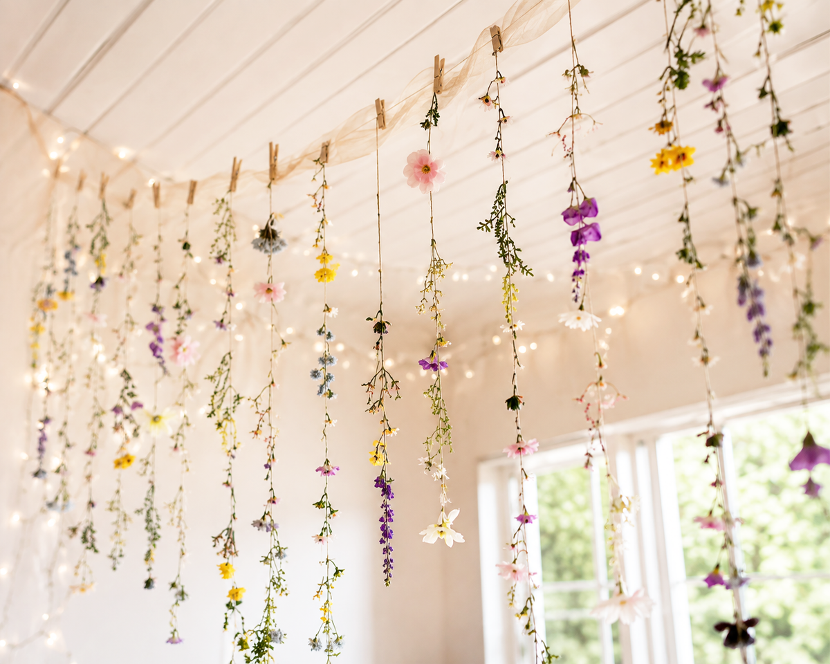 Pastel Wildflower Garland