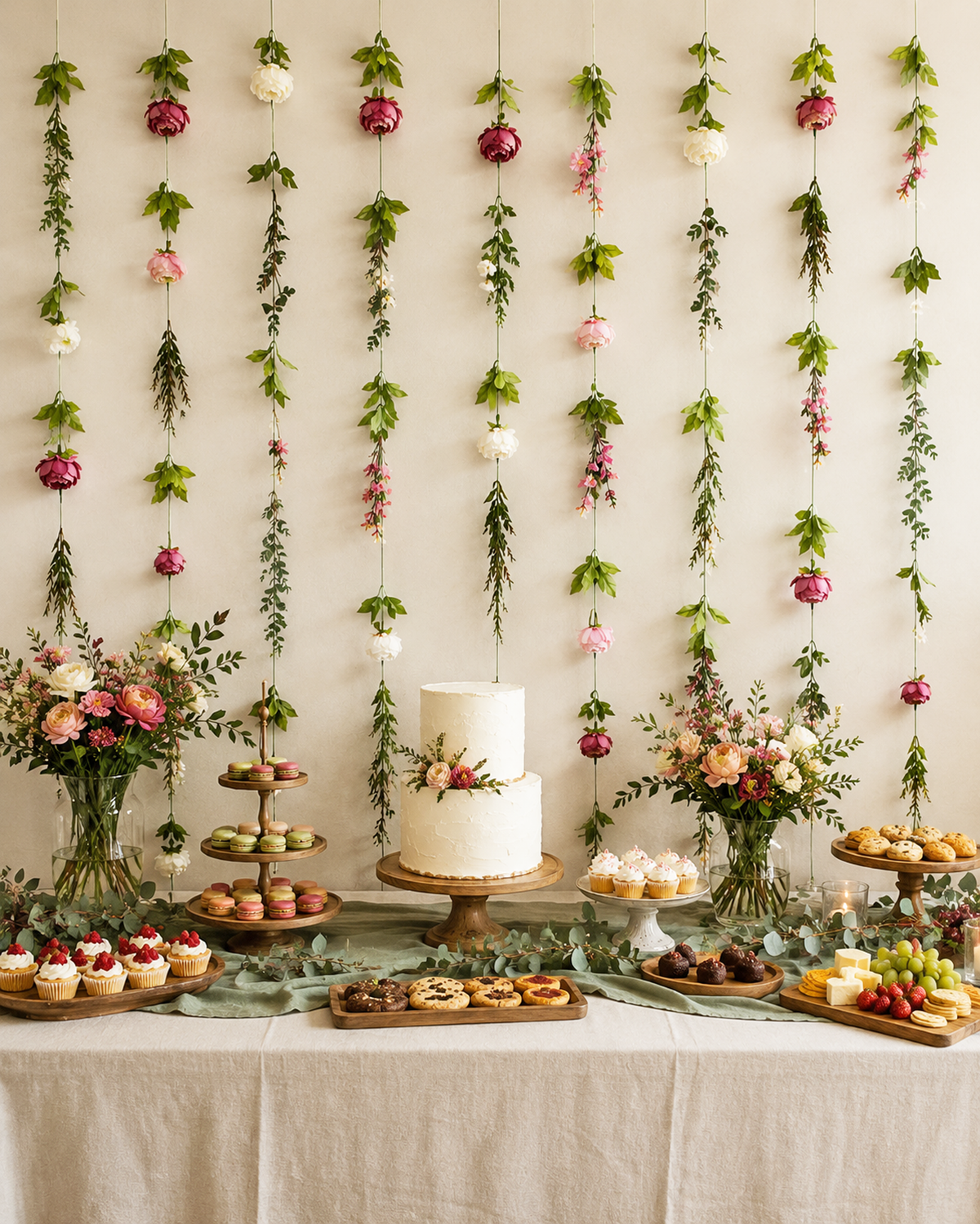 Bridal Shower Brunch Garland Decor
