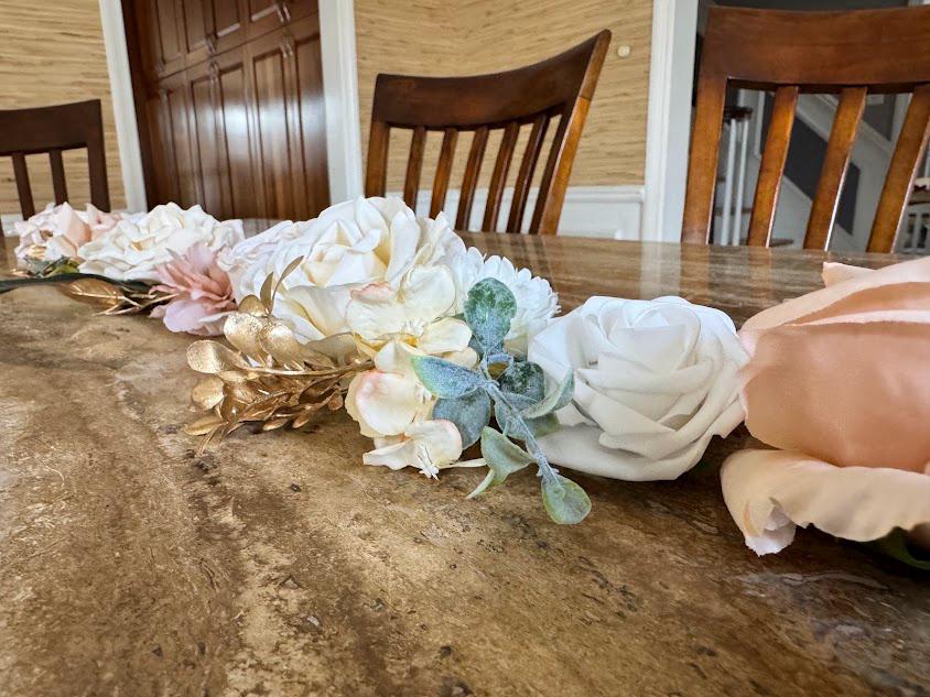 Floral Garland Centerpiece for Tablescapes