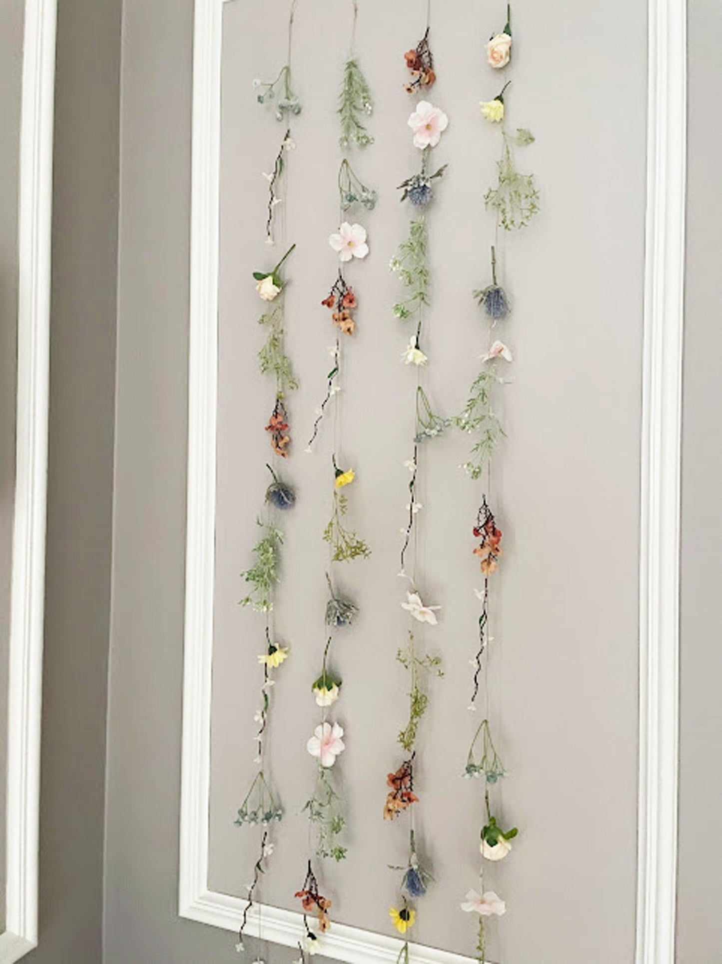 Neutral Floral Garland