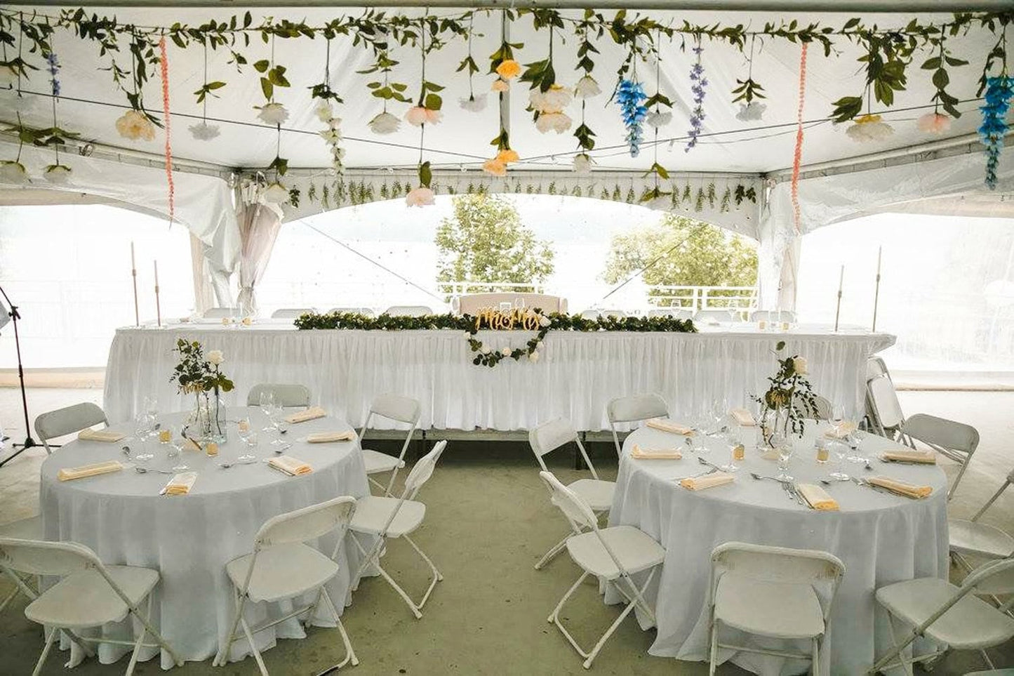 Garden Inspired Hanging Flower Garland