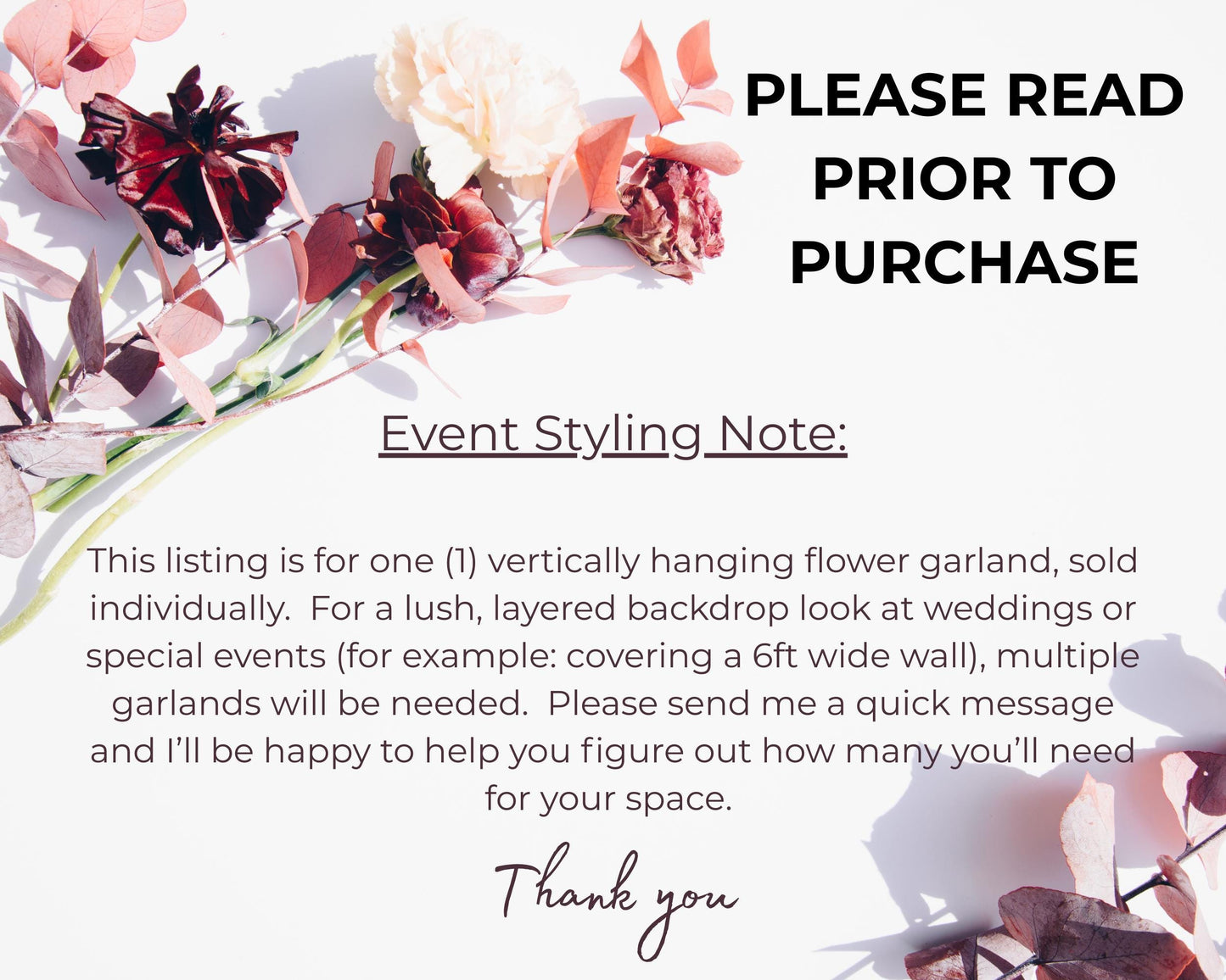 Pastel Floral Garlands