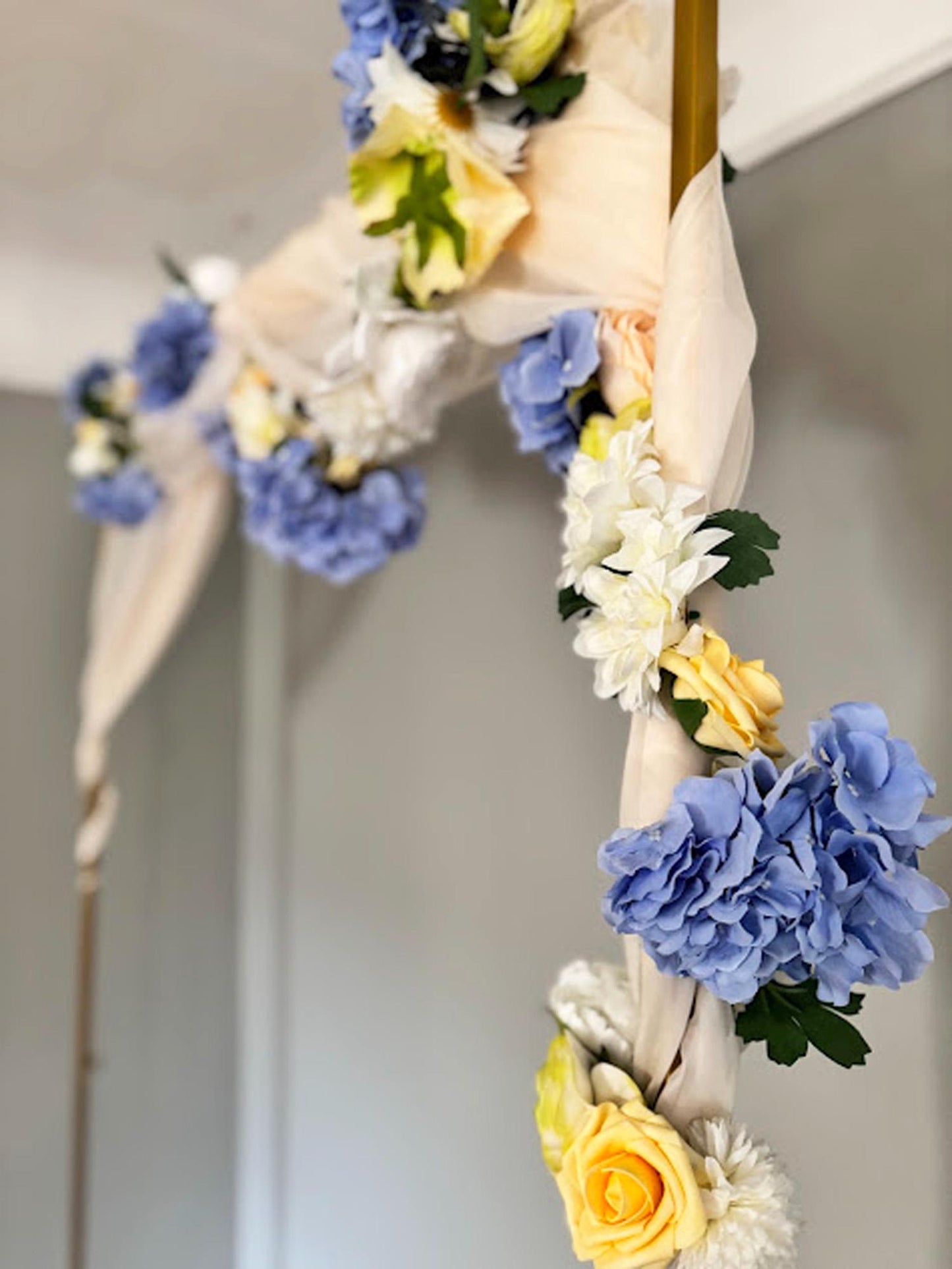Blue Hydrangea Garland