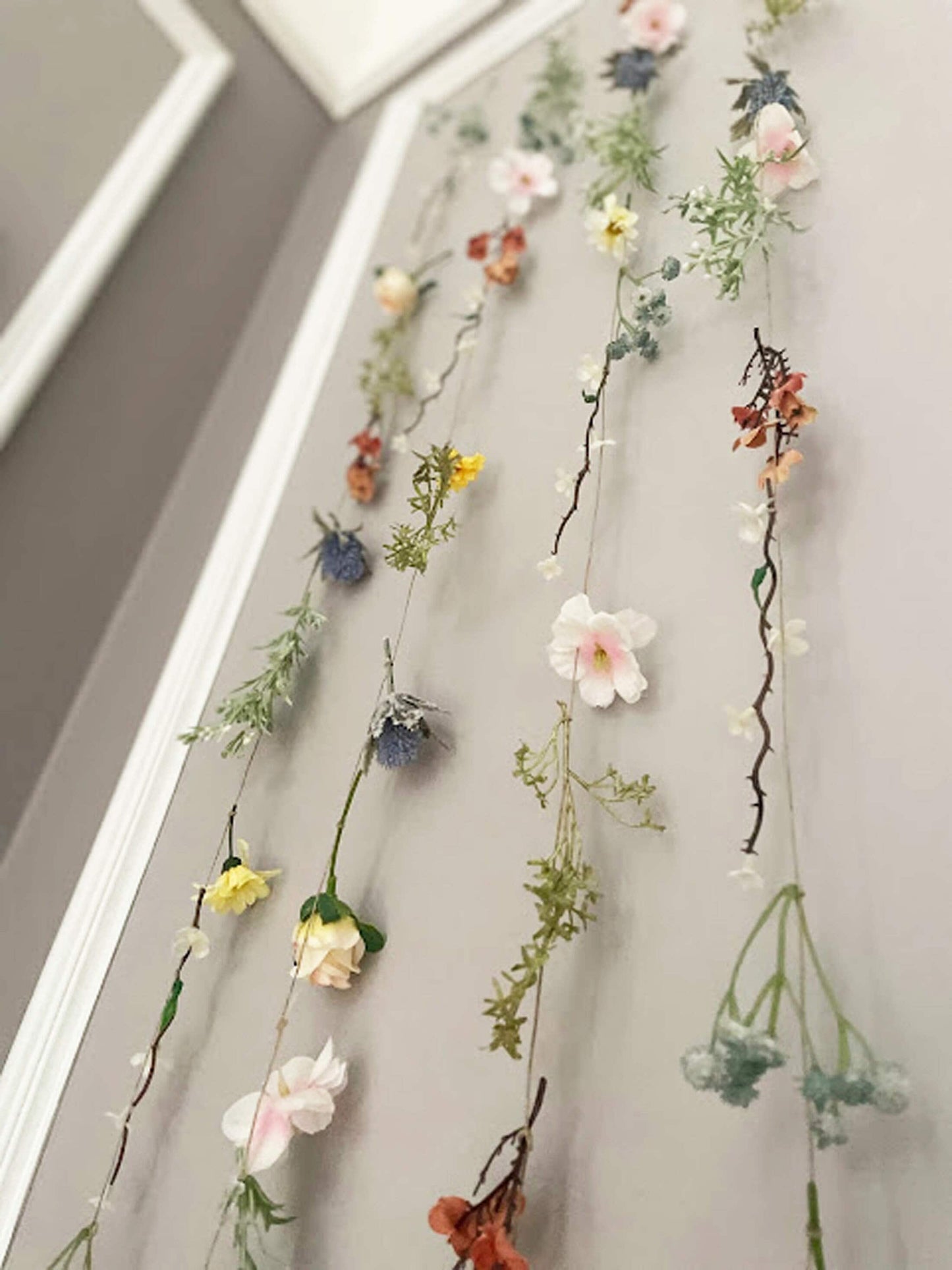 Neutral Floral Garland